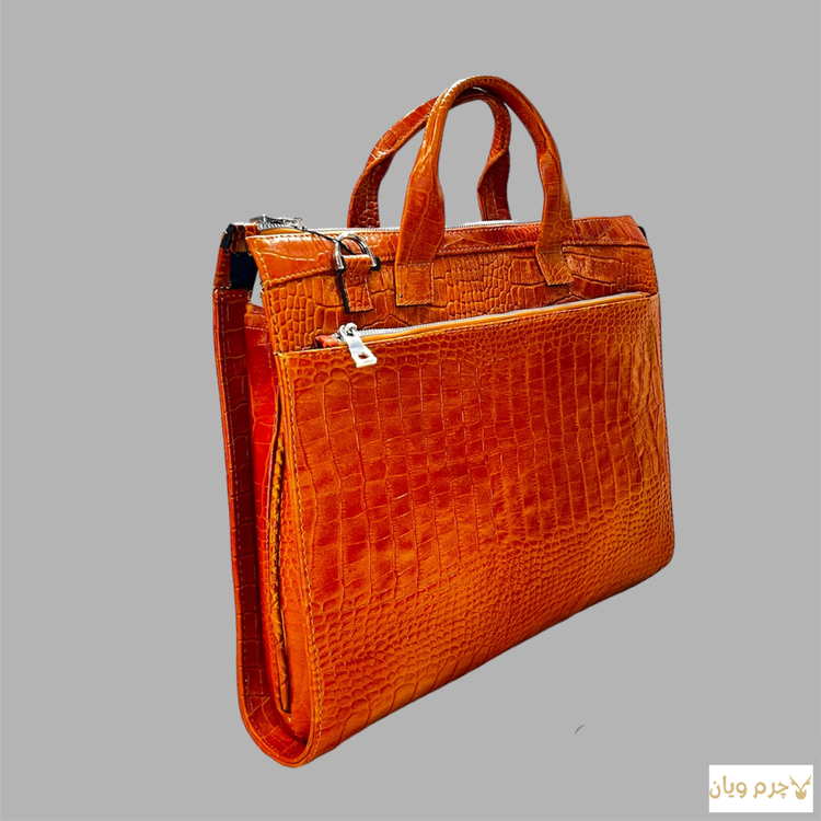 کیف اداری چرمی مدل V216