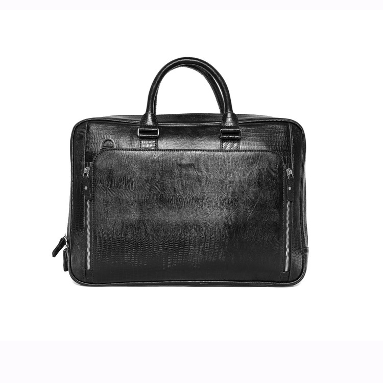 کیف اداری چرم طبیعی مردانه چرم ویان مدل کاپریس لیزارد