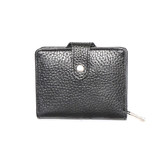 کیف پول زنانه چرم دکمهای چرم ویان مدل VF883 (چرم طبیعی)