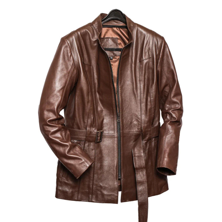 کت زنانه چرم ویان مدل سمیرا (چرم طبیعی)