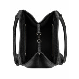 کیف چرم زنانه چرم ویان مدل جانا مشکی (چرم طبیعی)