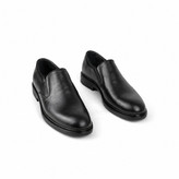 کفش رسمی چرم مردانه مشکی بدون بند ویان مدل VCF1007 - چرم فلوتر طبیعی